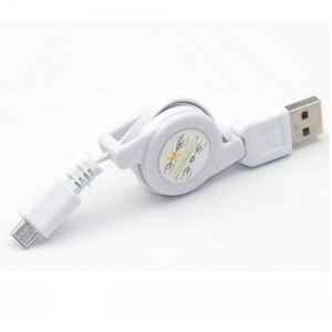 마이크로 USB 케이블 롤타입 / 화이트 (Micro USB 5pin Cable)